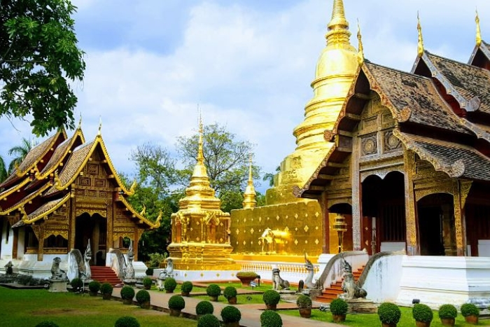 Wat Phra Singh, un c&eacute;l&egrave;bre monument religieux de Chiang Mai