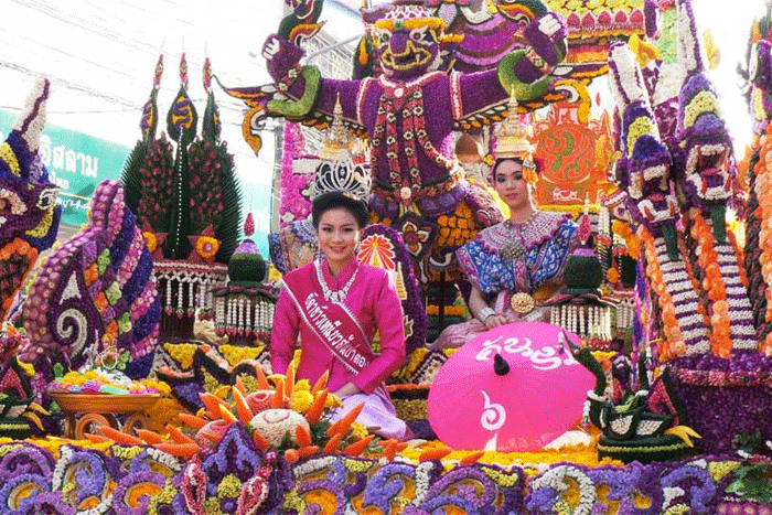 Le festival des fleurs de Chiang Mai