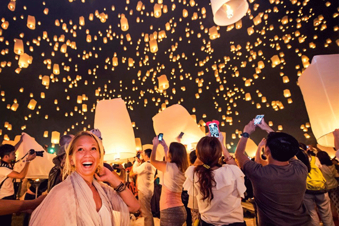 Yi Peng: Le festival des anternes