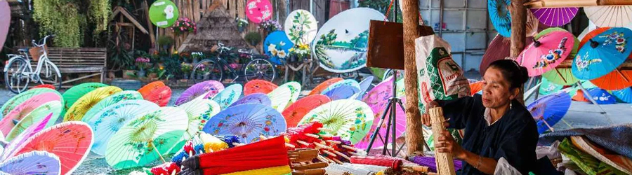 Découverte des villages d'artisanat de Chiang Mai et aux alentours