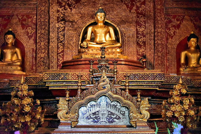 La statue de Bouddha Phra Singh