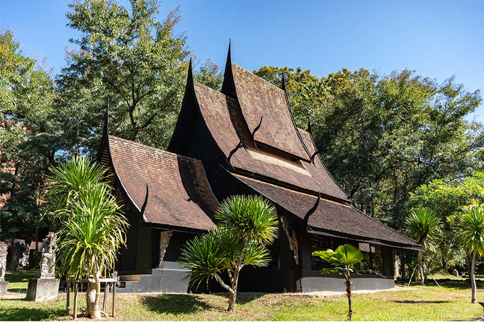 Maison noire ou Baan Dam à Chiang Rai