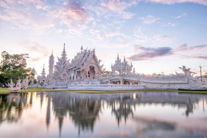 Wat Rong Khun (Temple Blanc) à Chiang Rai