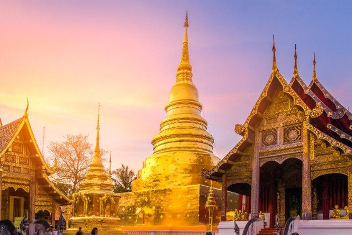 Le Temple Doi Suthep à Chiang Mai