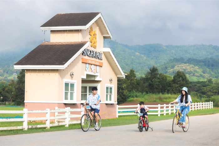 Singha Park est un grand parc en plein air idéal pour les familles