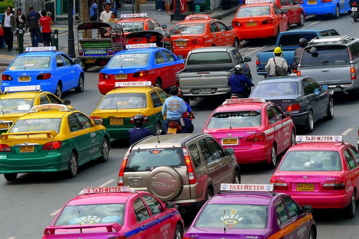 Les taxis: pratiques mais parfois limités