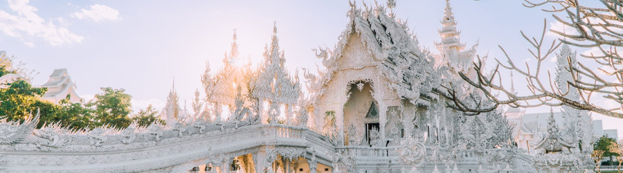 Explorez Le Wat Rong Khun: Le Temple Blanc De Chiang Rai, Thailande