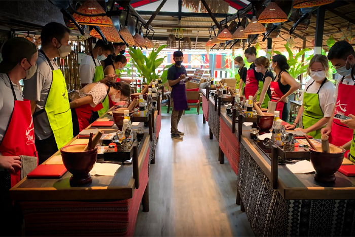 Un cours de cuisine thaïlandaise à Chiang Mai