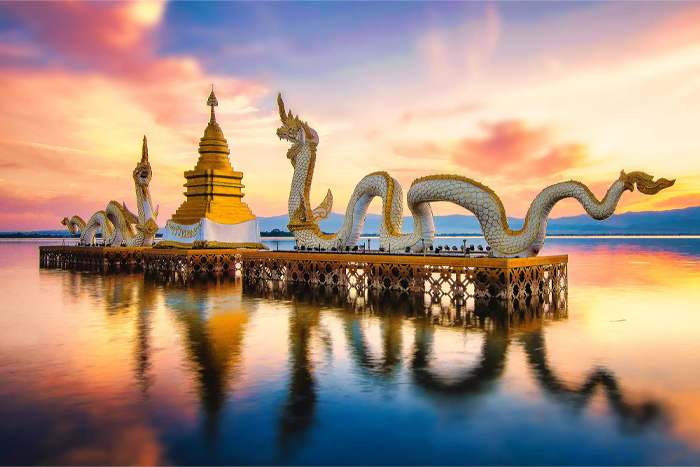 Lac Phayao, un site naturel paisible niché dans la vallée de la rivière Ing