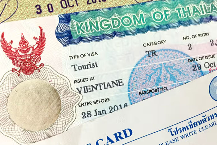 Le visa touristique Thailande