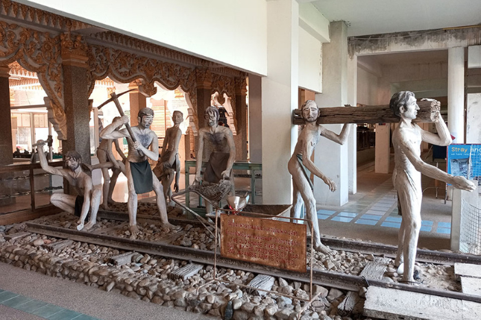 Le mus&eacute;e de guerre JEATH, le premier lieu que j&rsquo;ai visit&eacute; pendant 3 jours &agrave; Kanchanaburi