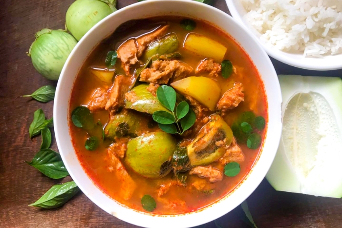 Que manger à Kanchanaburi ? Kaeng Pa est une spécialité à Kanchanaburi