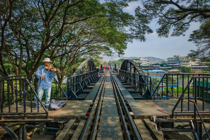 Le Pont de la Rivière Kwai à Kanchanaburi