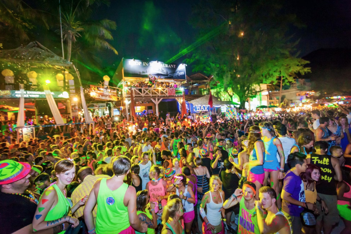 Full Moon Party, une fameuse fête mensuelle célébrée sur l’île Koh Phangan