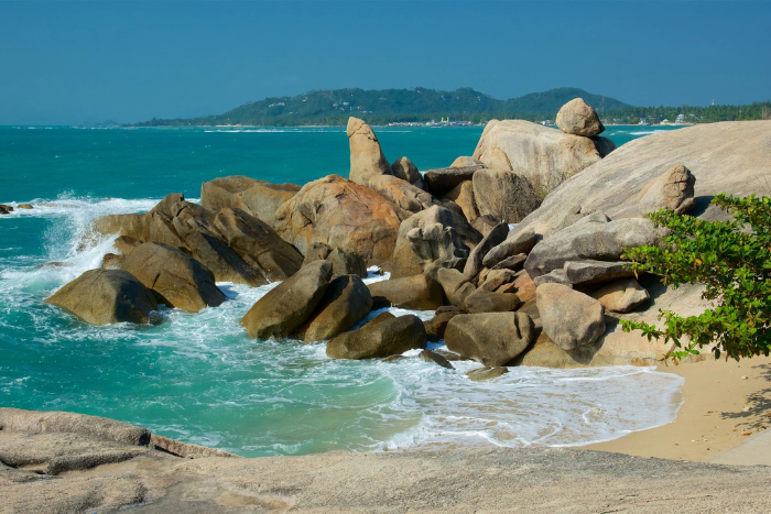 Hin Ta et Hin Yai - un des spots photo les plus emblématiques de Koh Samui