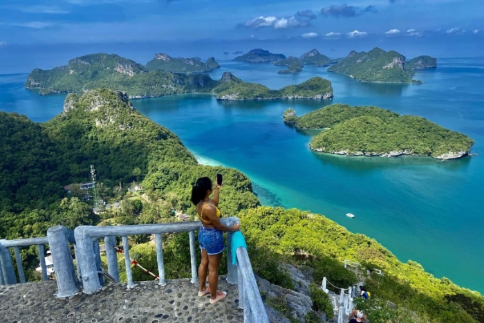 Excursion en bateau dans le parc marin national d'Ang Thong au d&eacute;part de Koh Samui
