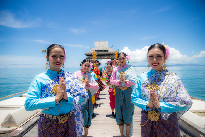 Visiter Koh Yao Yai en avril vous offre l'occasion de participer au Songkran – le Nouvel An thaïlandais avec les habitants locaux sur l'île