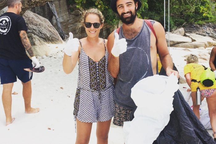 Participez au nettoyage de plage avec Trash Hero