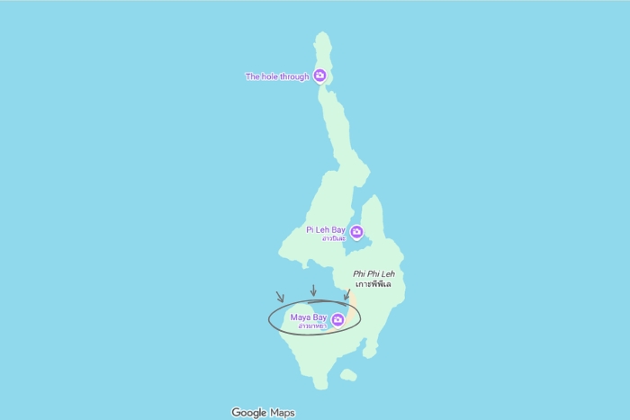 O&ugrave; se trouve Maya&lrm; Bay ? Guide voyage Maya Bay 2026