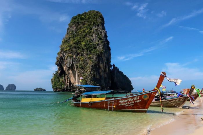 Paysage paisible à Krabi