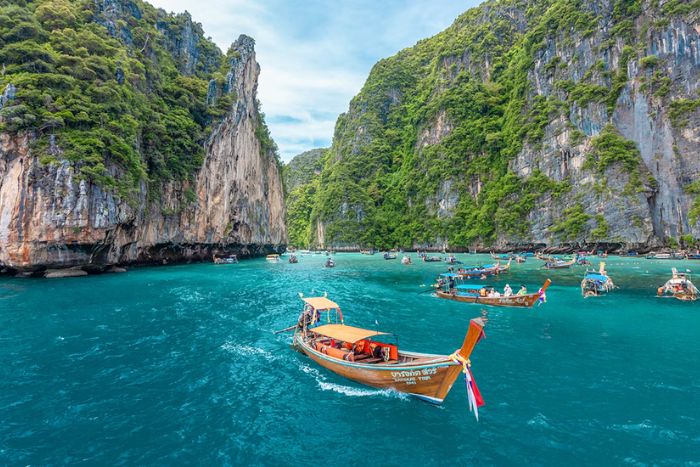 Les îles Phi Phi sont célèbres pour leurs plages spectaculaires