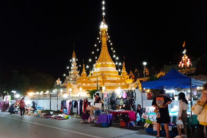 March&eacute; nocturne de Mae Hong Son en 2 jours