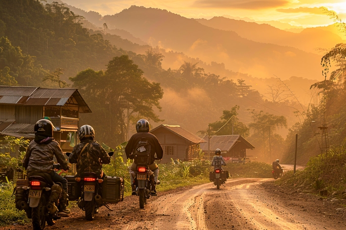 Mae Hong Son Loop en moto