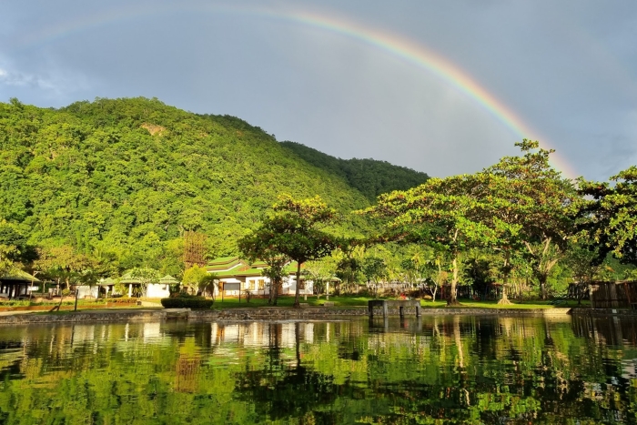 Sources thermales de Pha Bong pour votre voyage au nord de la Tha&iuml;lande avec des enfants
