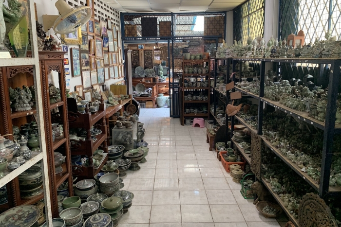 Des potteries au village de Sangkhalok pour votre voyage au nord Tha&iuml;lande avec des enfants