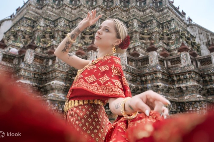 Vous pouvez louer des costumes traditionnels tha&iuml;landais, une exp&eacute;rience culturelle int&eacute;ressante!