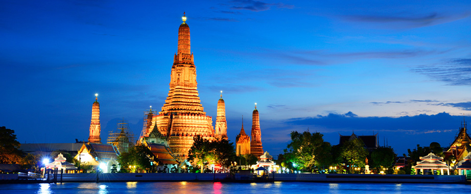 Pagode de Wat Pho à Bangkok
