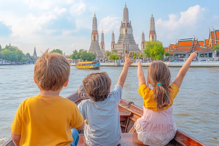 Que faire au soleil en Thaïlande en pâques ? Une croisière sur le rivière Chao Phraya