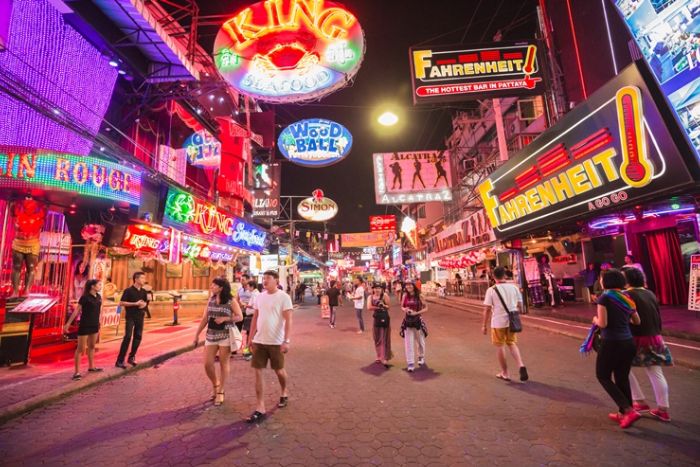 Walking Street à Pattaya