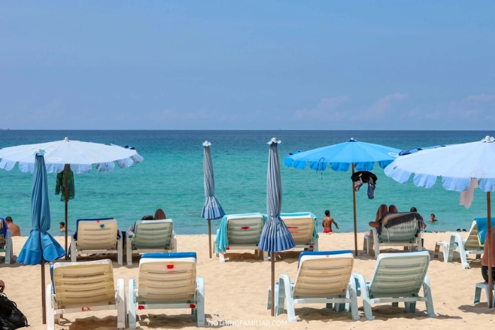 La plage de Karon &agrave; Phuket
