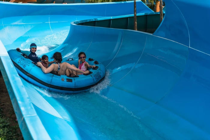 &Agrave; Splash Jungle Water Park, profitez de nombreux jeux aquatiques