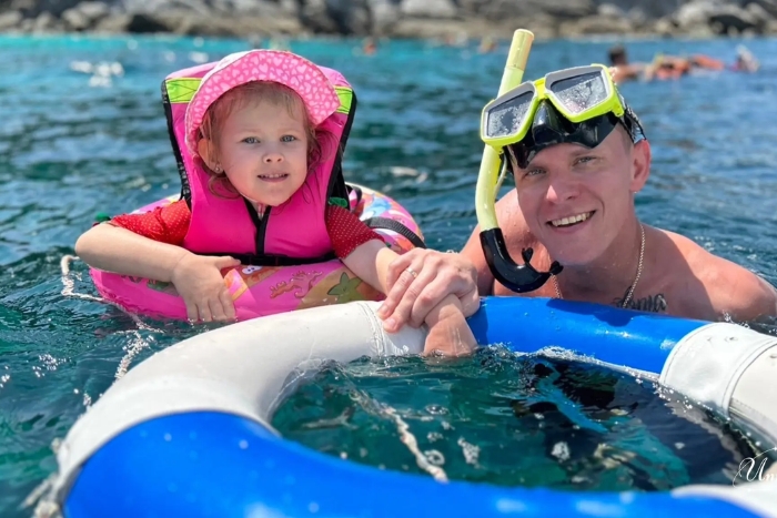 Phuket en famille : snorkeling aux &Icirc;les Racha Noi et Racha Yai.