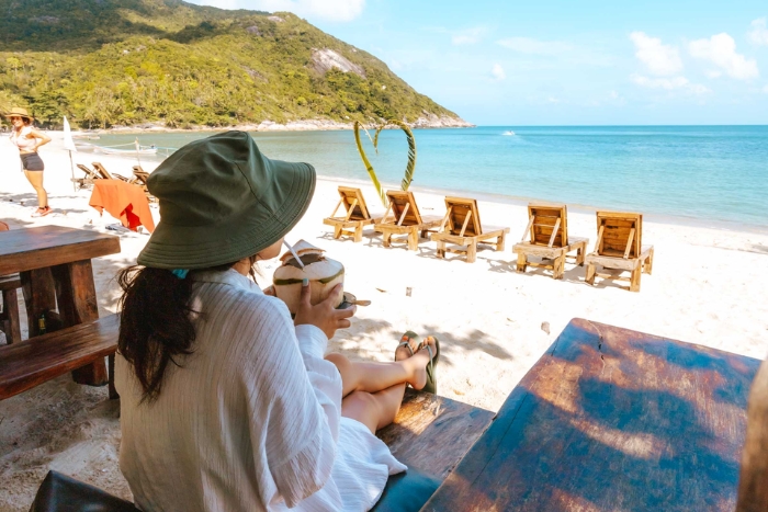 Bottle Beach, destination unique accessible par le bateau Phuket Koh Samui