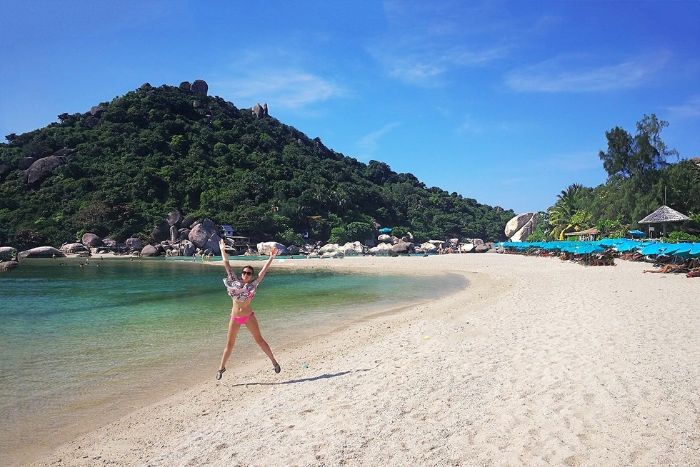 Koh Nang Yuan est un bon choix pour un moment de d&eacute;tente pendant 10 jours de Phuket &agrave; Koh Samui