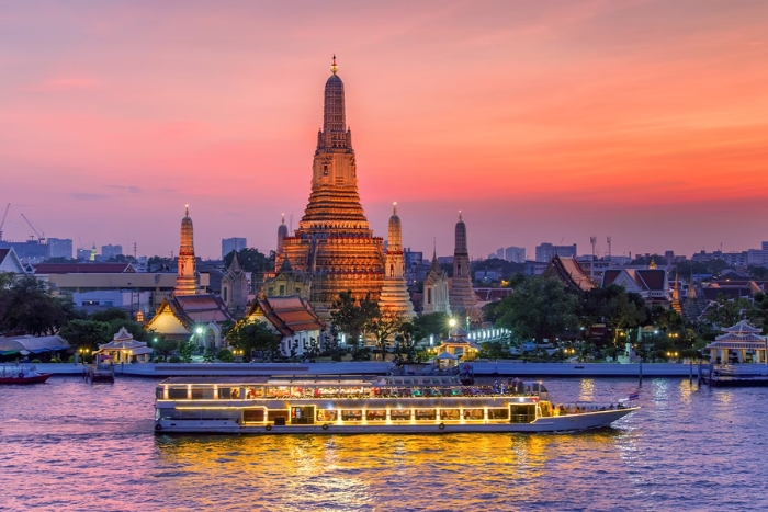 Météo Bangkok – Fleuve Chao Phraya à Bangkok