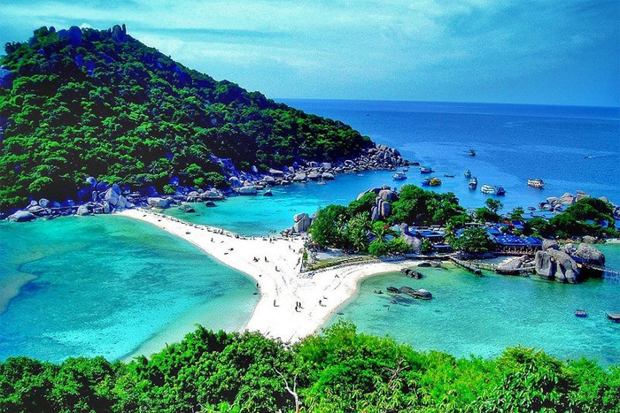 L'île de Koh Phangan est un paradis de nature dans le golfe de Thaïlande