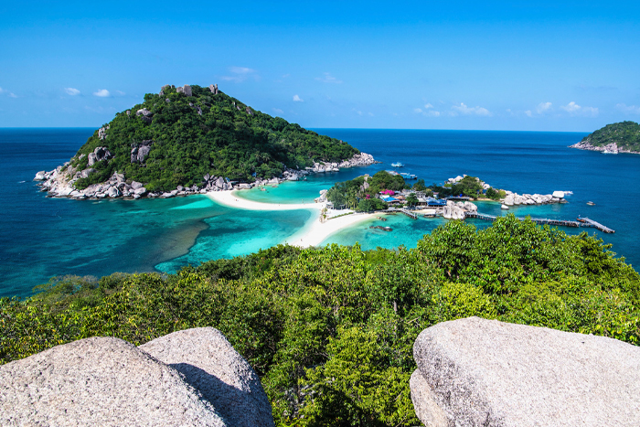 Koh Tao, surnommée « l'île aux tortues »