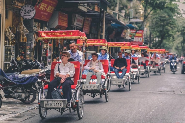 Découvrir Hanoï en cyclo-pousse