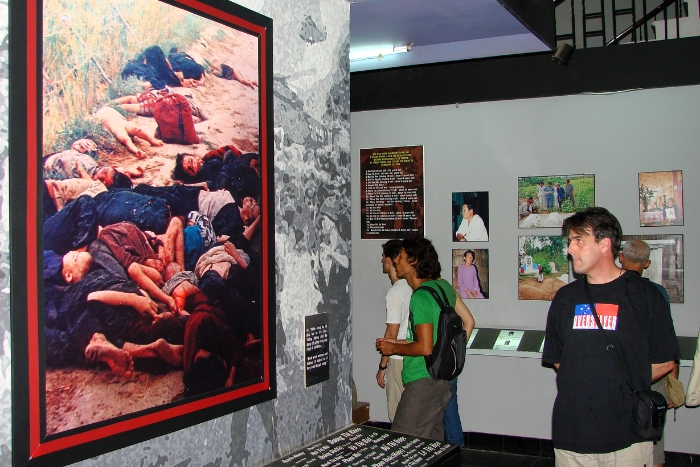 Musée des Vestiges de la Guerre dans nos 4 semaines Thaïlande Cambodge Vietnam