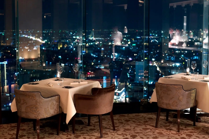 D&icirc;ner au Mezzaluna dans mon s&eacute;jour de luxe Tha&iuml;lande en 1 semaine