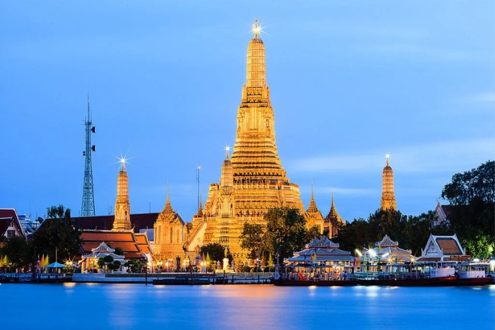 Wat Arun, le symbole embl&eacute;matique de Bangkok