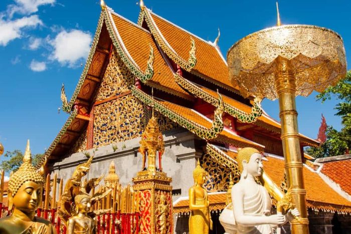 La Thaïlande en avril se situe à la fin de la saison sèche