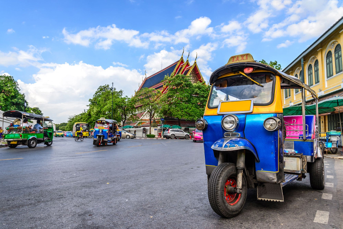 Transports entre les sites en Thaïlande 