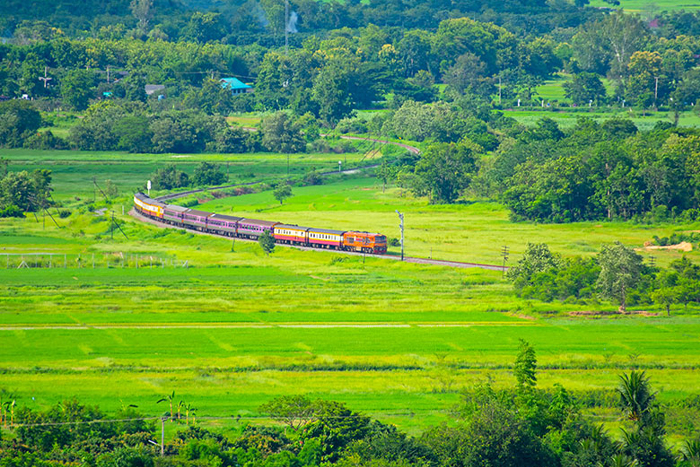 Se déplacer en Thaïlande en train