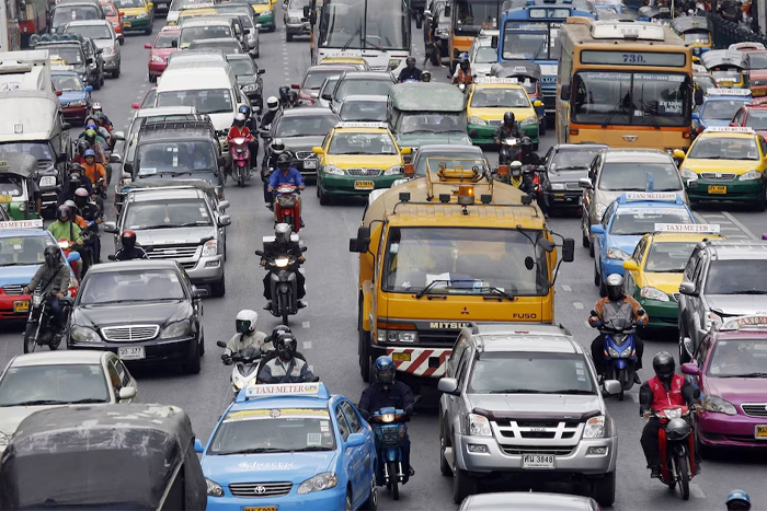 La circulation en Thaïlande