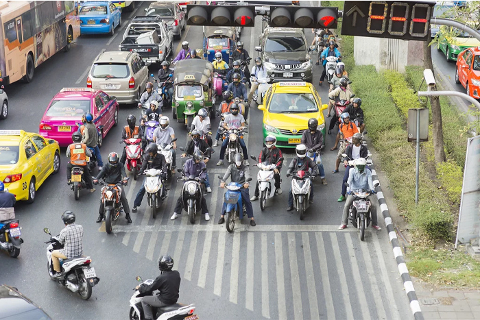 Règles de circulation en Thaïlande